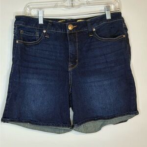 Seven7 Weekend Short Dark Denim Shorts Size 10